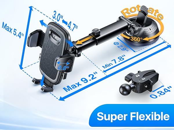 car phone holders for iphone dash mount phone holder dash phone holder for car truck phone mount