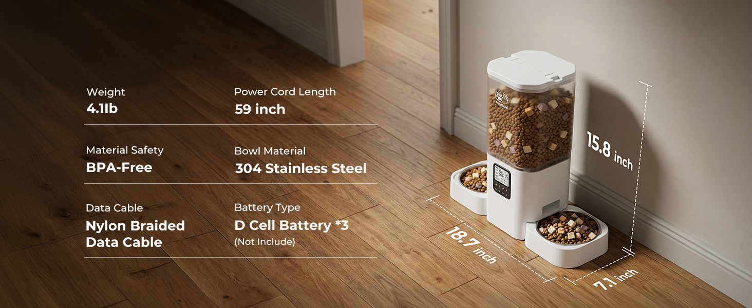 automatic cat feeder