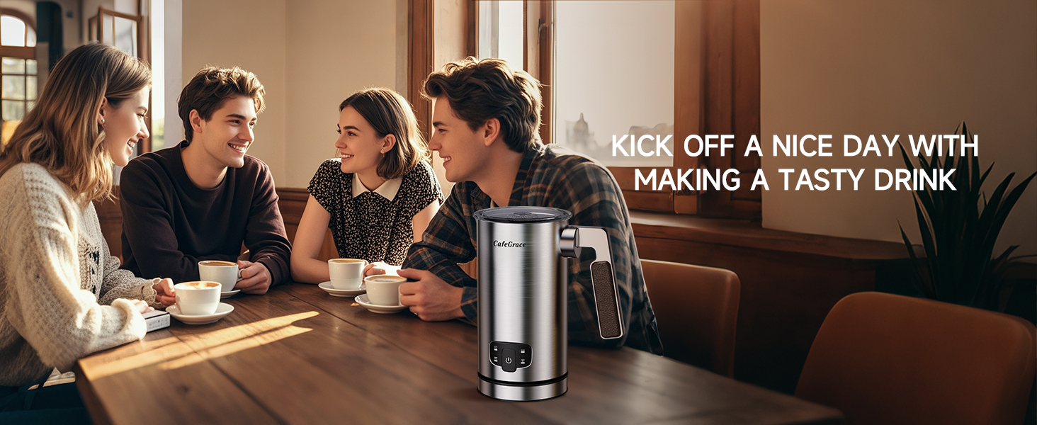 KICK OFF A NICE DAY WITH MAKING A TASTY DRINK