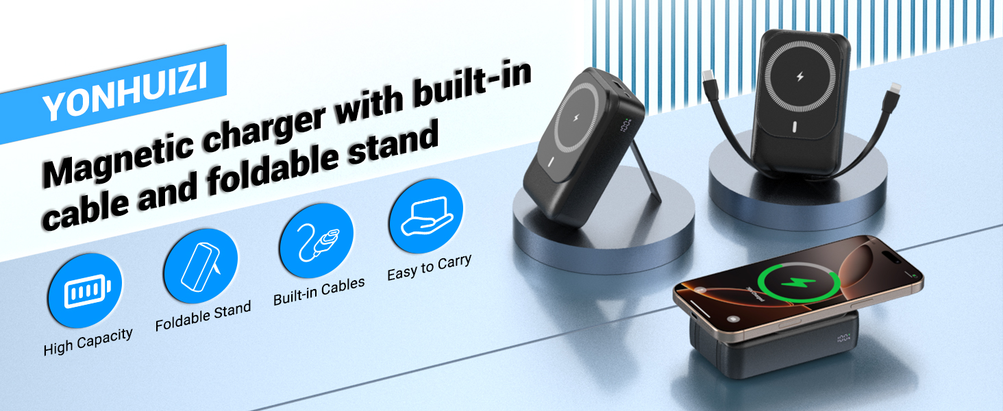 26800mAh Magnetic Portable Charger