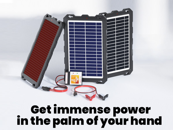 solar powered battery charger