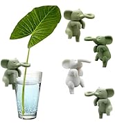 YIHAOSSING Plant Propagation Buddy,Cute Elephant Plant Support, Elephant Plant Buddy for a Plant ...