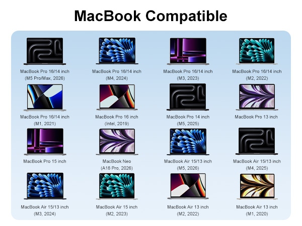 Compatible with MacBook