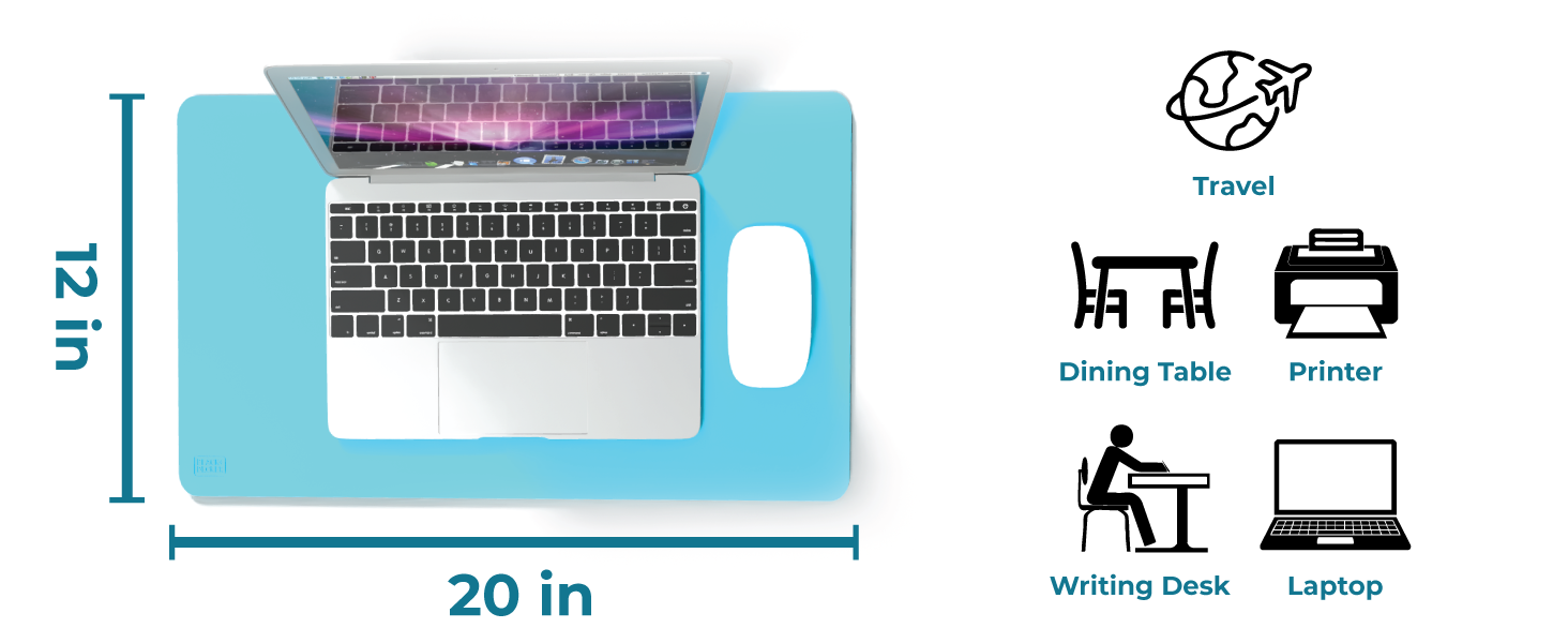 Office Desk Pad, Computer Desk Mat, Laptop Mat for Desk, Desk Protector Mat