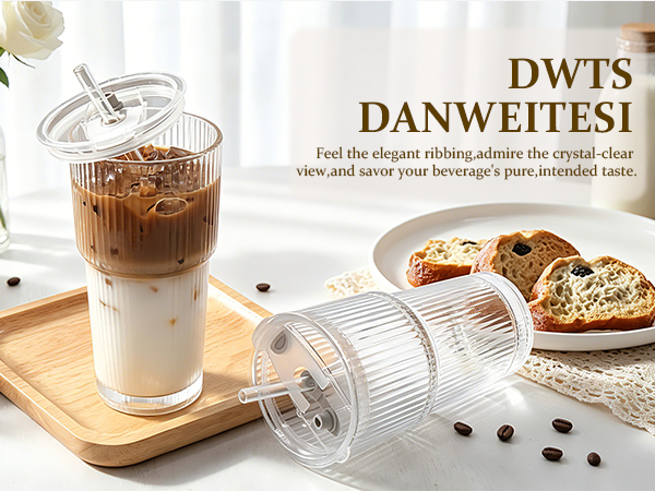 iced coffee cups with lids