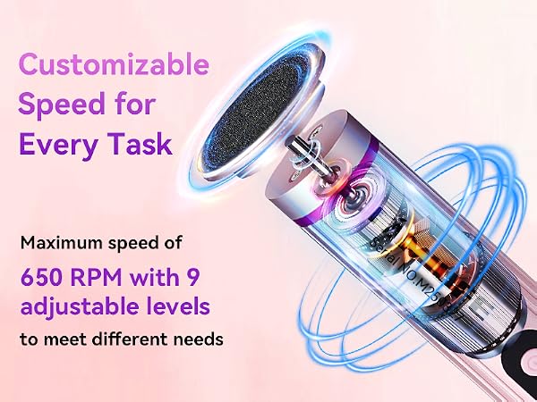 customizable speed