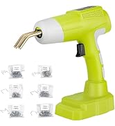 Choerinton Plastic Welder Gun Cordless Plastic Welder Kit Compatible with Ryobi 18V Battery 80W W...