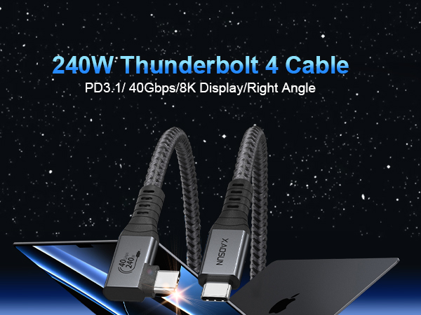 240w thunderbolt 4 cable 