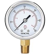 SENCTRL 0-60 Psi Pressure Gauge, 2
