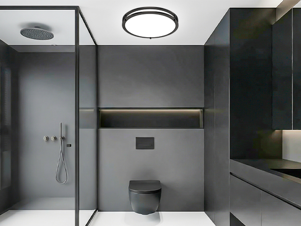 10inch led ceiling light for compact batfroom