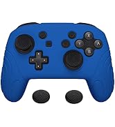 PlayVital Samurai Edition Ergonomic Silicone Skin Protective Case for Nintendo Switch Pro Control...