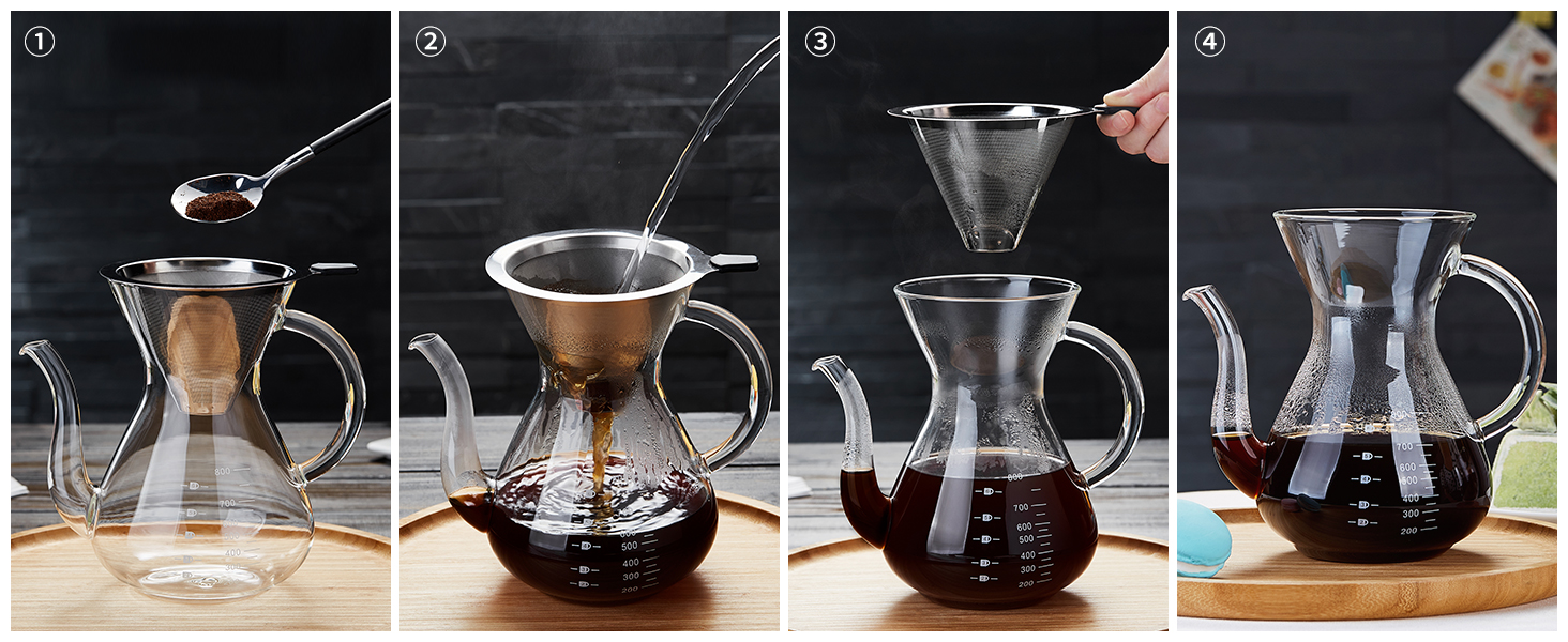 pour over coffee maker