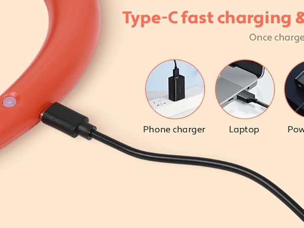 rechargeable neck lamp