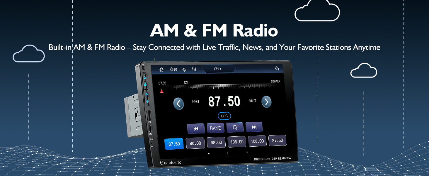 single din apple car play