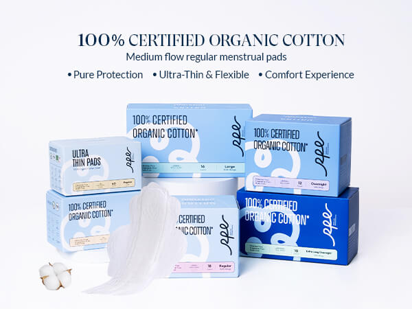 pads for women regular with wings
