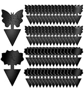 Fruit Fly Traps, 60 Pack Black Sticky Traps, Fungus Gnat Traps, Plant Fly Stickers for Indoor and...