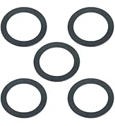 Hicello 1.5in L-Shape O-Ring Gasket 1-1/2" Pool Hose Connector Washer Compatible with Intex Colem...