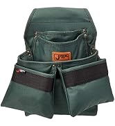 Jetech Tool Belt Pouches Bag with 4 Pocket - Heavy Duty Utility Pouch for Electrician, Carpenters...