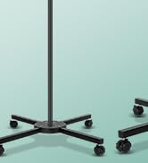 KMDES 12X &amp; 30X Floor Magnifying Glass with Light and Stand, Three-axis Rotation Infinite Color D...