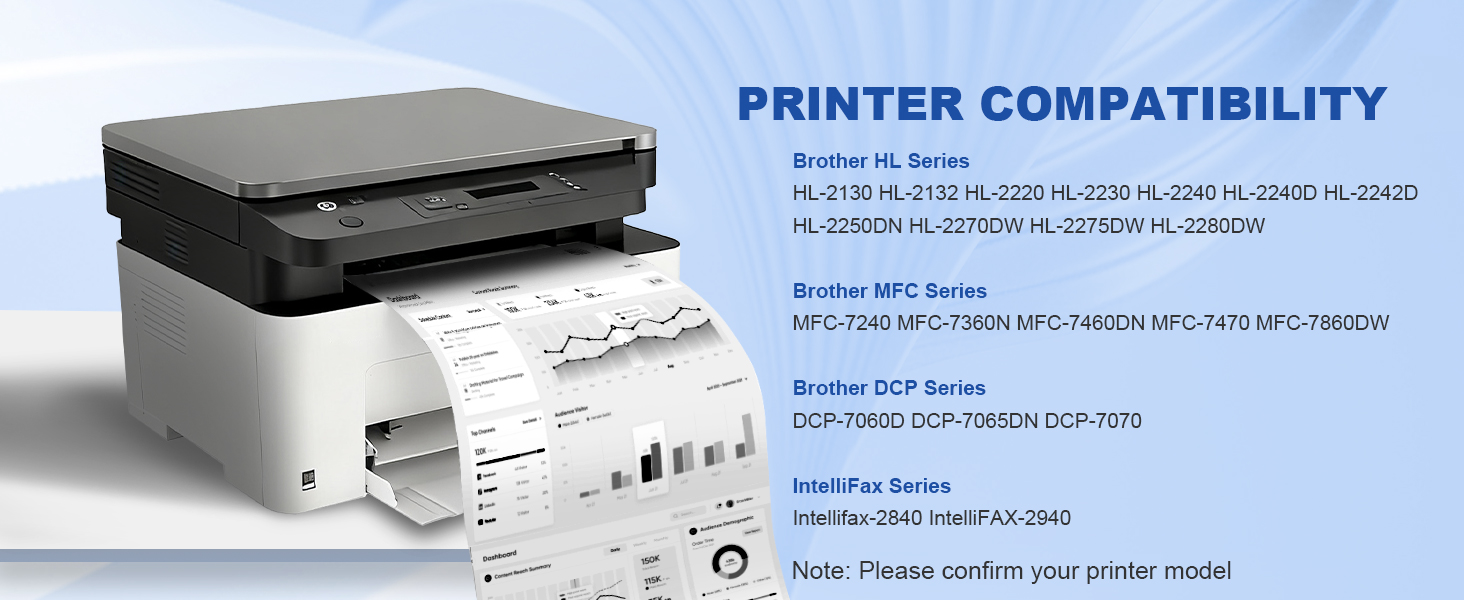 TN450 Black Toner Cartridges