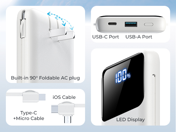 power bank with wall plug