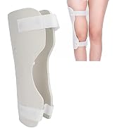 Knee Immobilizer Breathable Knee Brace for Men and Women Lightweight Foam Straight Leg Support Kn...