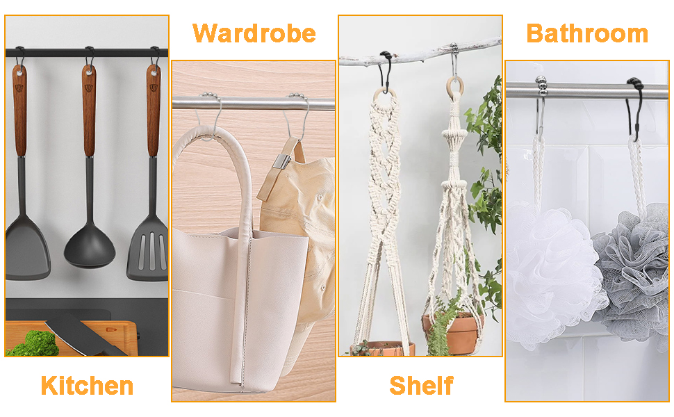 bathroom shower hooks