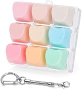Netholid Clicky Heart Shape Keyboard Fidget Toys for Adults Colorful Clicker Button Keychain for ...
