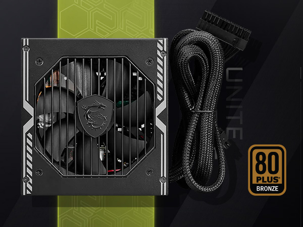 80 PLUS BRONZE CERTIFIED 