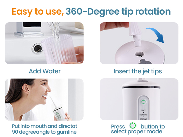 Cordless Dental Oral Irrigator