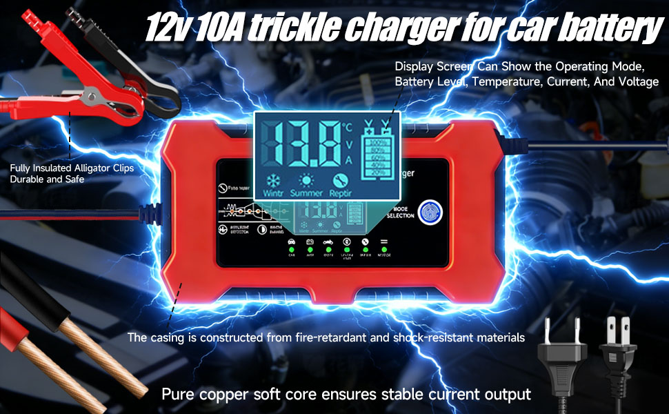 trickle charger for car battery 12v,trickle charger