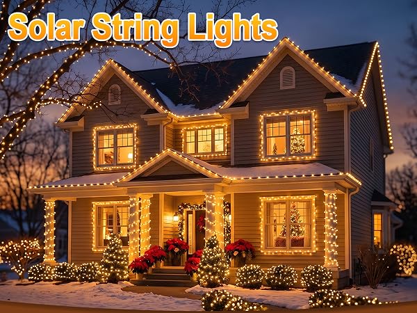 solar string lights