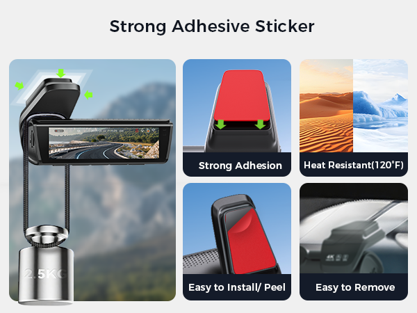 Strong Adhesive Sticker