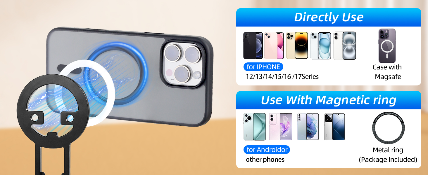 Metal Strong Magnetic Phone Stand