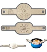 PLAPITATE Silicone Bread Sling Dutch Oven Liner, Non-Stick &amp; Easy Clean Reusable Oval and Round S...