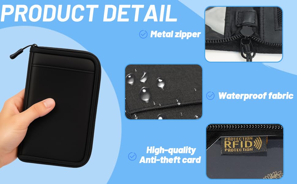 passport organizer case