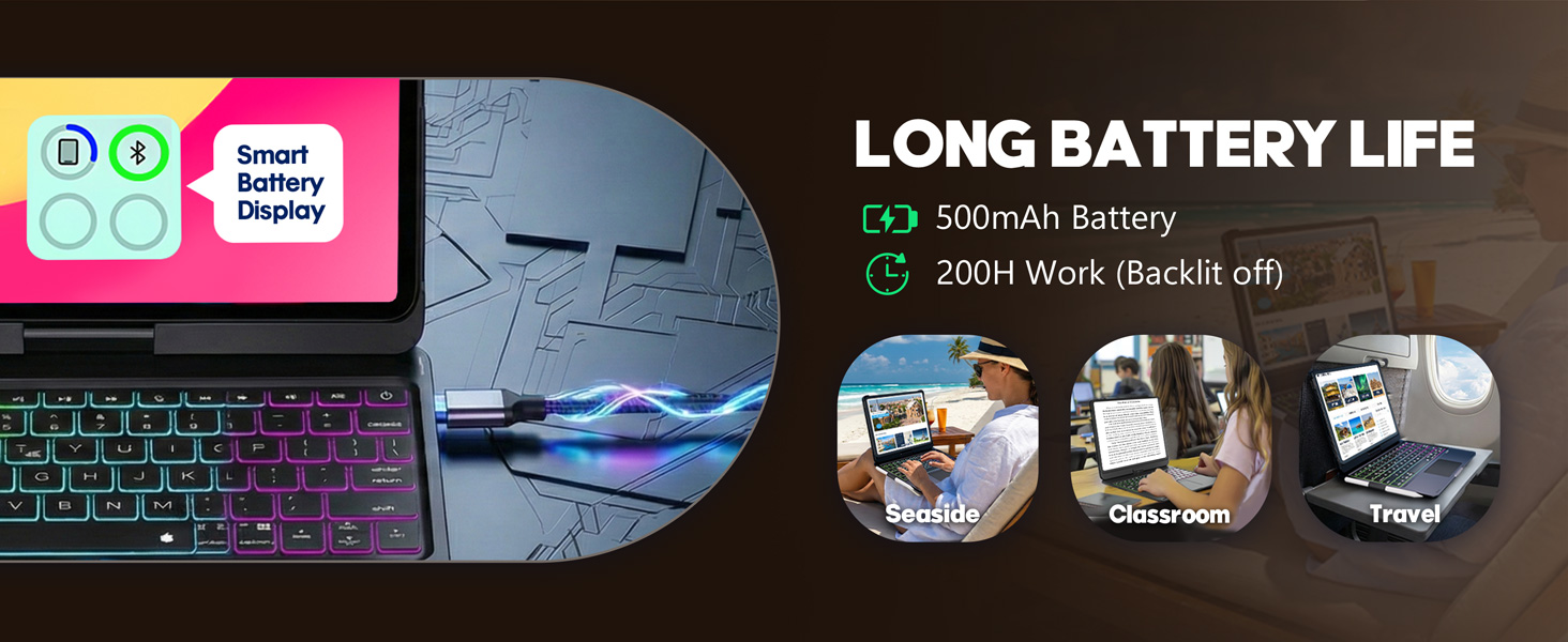 ipad a16 case keyboard