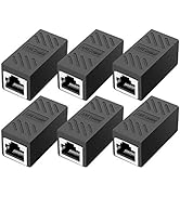ZUZONG RJ45 Coupler,Ethernet Coupler, in Line Coupler for Cat7/Cat6/Cat5e/Cat5 Ethernet Cable Ext...