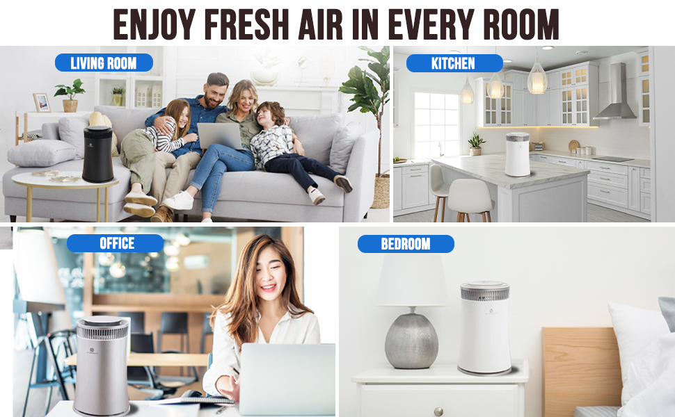 hepa air purifier large room washable replacement remover purificador purifer pets pet hair aire