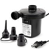 Etekcity Air Pump for Inflatables, Portable Electric Air Mattress Pump, Quick-Fill Perfect Inflat...
