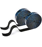 NBTORCH Heavy Duty Hook and Loop Strips with Adhesive| 15 Foot Roll | Strong Sticky Back Fastener...