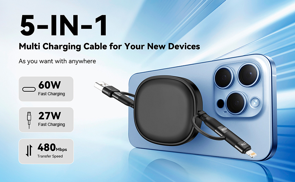 retractable car charger retractable