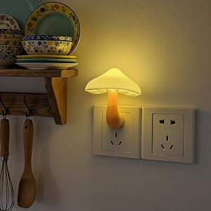 mushroom night light
