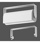 Mbillion Paper Towels Holder Under Cabinet Wall Mount and Self-Adhesive Paper Towel Rack for Kitc...