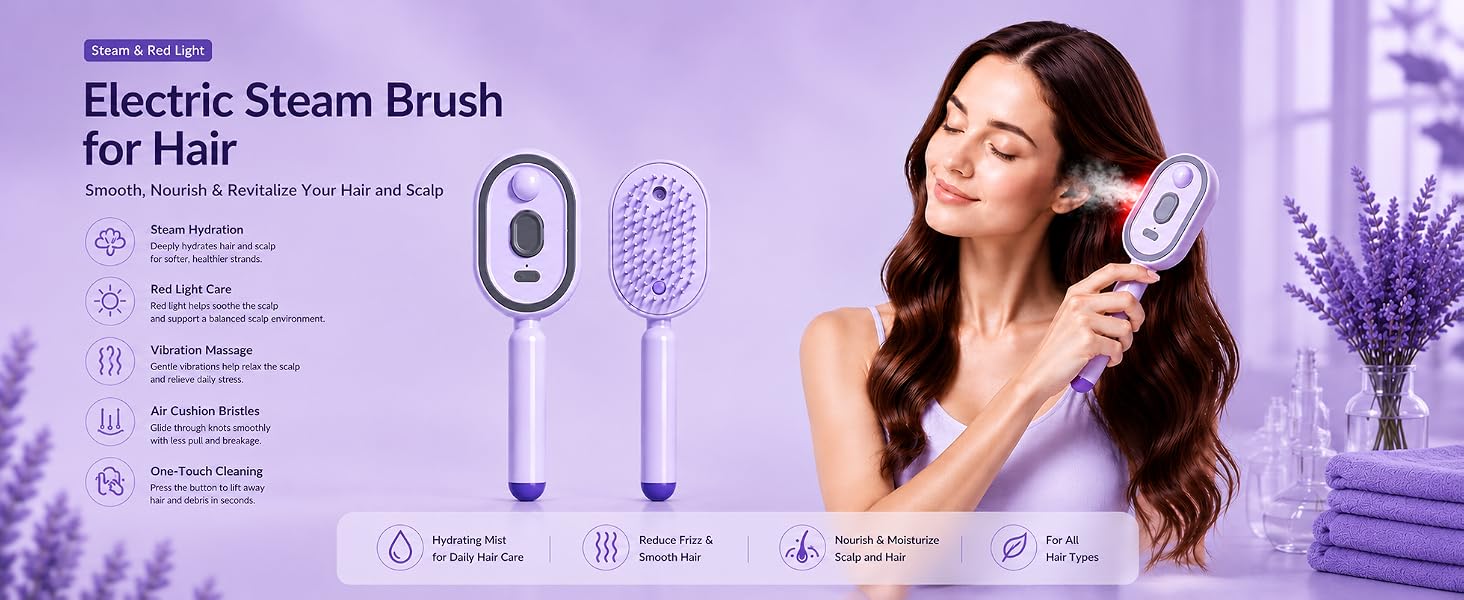electric spray air cushion massage comb