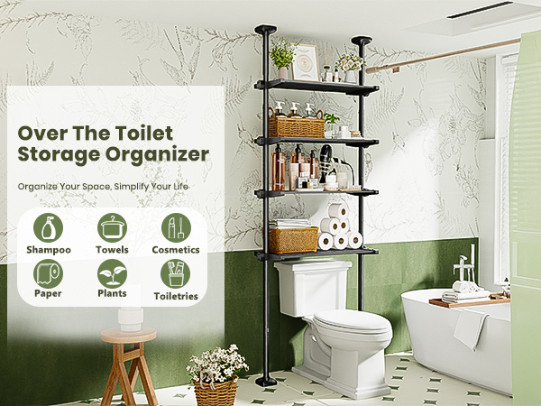 Over The Toilet Storage organizer