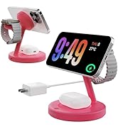 2025 3 in 1Charging Station Compatible withCharger Wireless Charger Stand for iPhone 16 15 14 13 ...