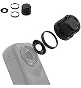 Jakoly Lens Replacement Kit for Insta360 X5, Portbale [1 Pcs] Optical Glass Cover with Removal To...