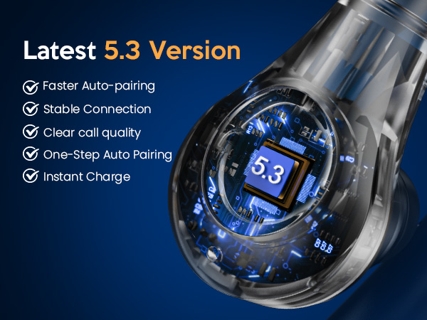 hands free earpiece for cell phone bluetooth earpiece headphones wireless headset for convenience