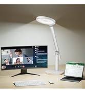 HONEYWELL Desk Lamp for Home Office, H6 Sunturalux Eye-Caring Led Desk Light, 800LM Dimmable Des...